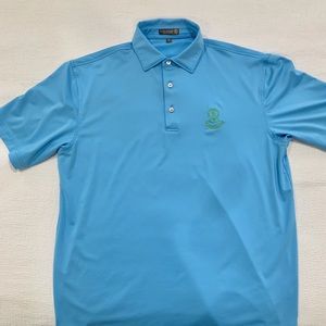 Blue Polo - peter Millar